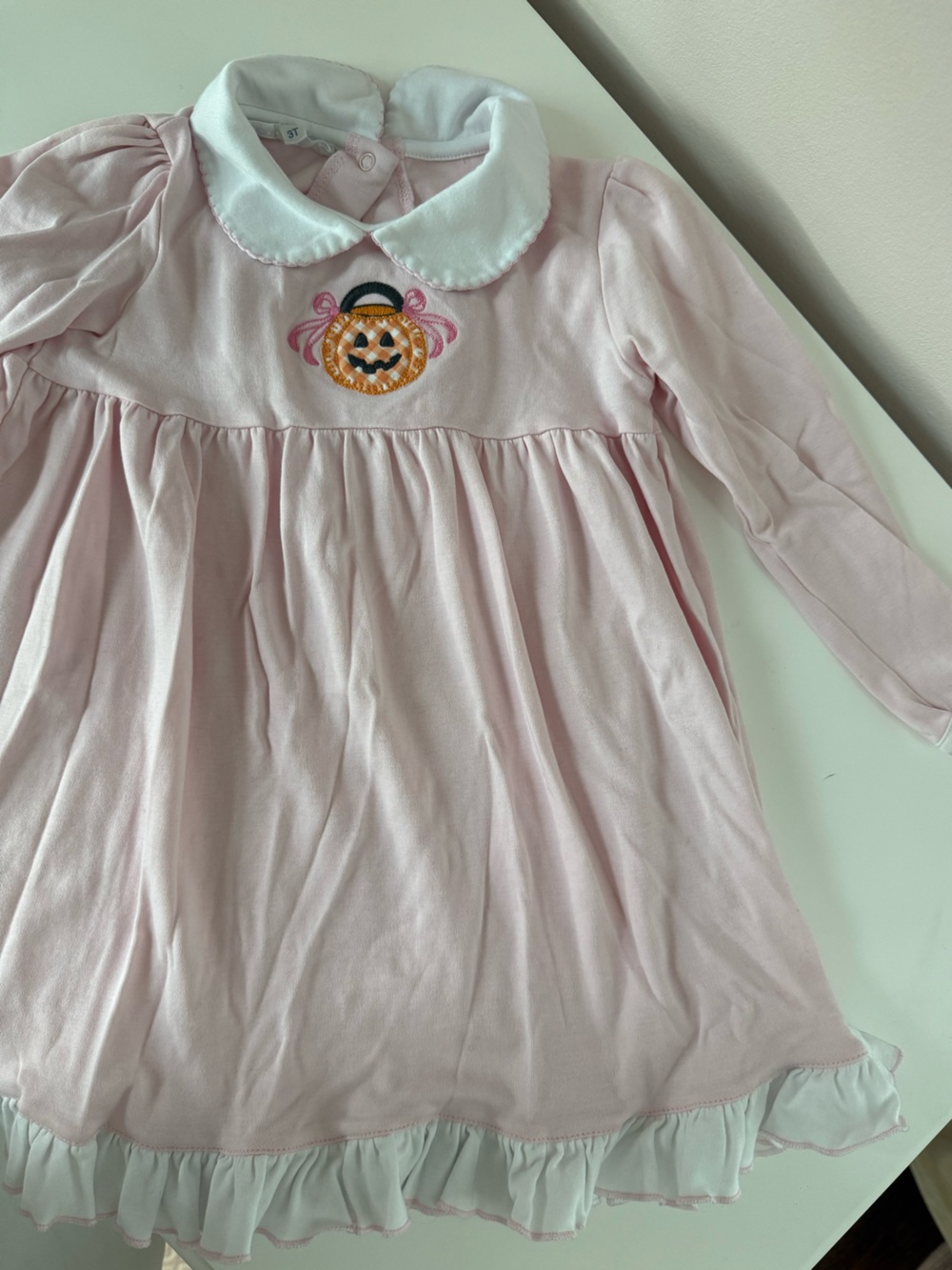 3T Pink Pumpkin Dress
